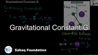 Gravitational Constant G