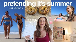 spend a week with me: back home & exciting news! (pretending it’s summer)