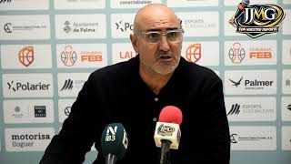 Declaraciones de Alex Formento entrenador del Fibwi Mallorca Basquet Palma