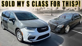 Sold the Mercedes S560 & Bought a Crashed Chrysler Pacifica