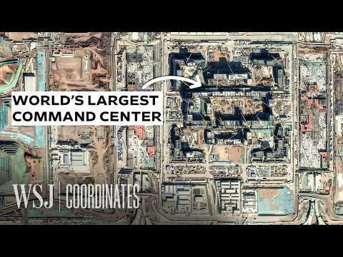 China's New 'Military City' Is 10x the U.S. Pentagon's Size | WSJ Coordinates