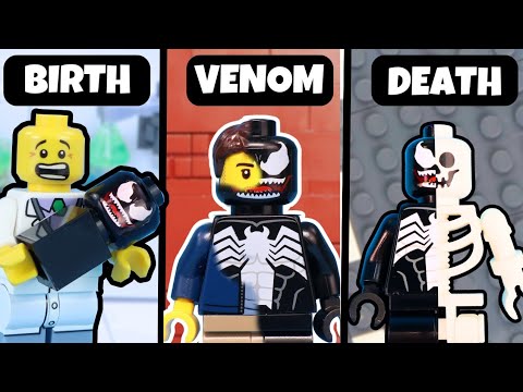 I Built the LIFE of VENOM in LEGO