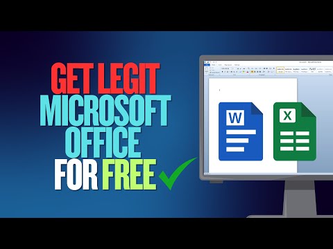 Get Legit Microsoft Office For 100% Free