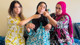 فيلم قصير: العدوزة المشرارة🖤👿كتكرفص على مرات ولدها 😱بدون سبب…مالى مرضات ولات معاقة غادي..(شاهد صدمة)