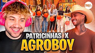 PATRICINHAS FURAM O BALÃO E ESCOLHEM O AGROBOY! - React Paulo Vita Show