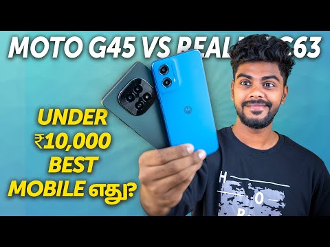 Moto G45 5G VS Realme C63 5G - Detailed Comparison Best Smartphone Under ₹10,000?