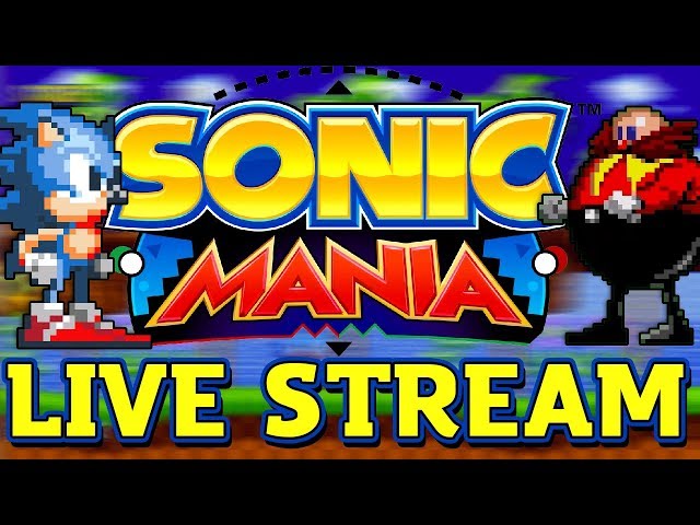 SONIC MANIA GIVEAWAY (CLOSED) - Live Stream