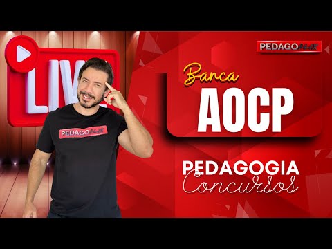 🔴Ao vivo: Resolução de questões de Legislação, Didática e Autores. Você não pode perder!