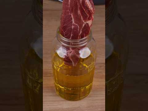 Olive Oil Steak Jar Trick