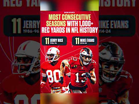 Mike Evans makes HISTORY 🔥😳 #shorts