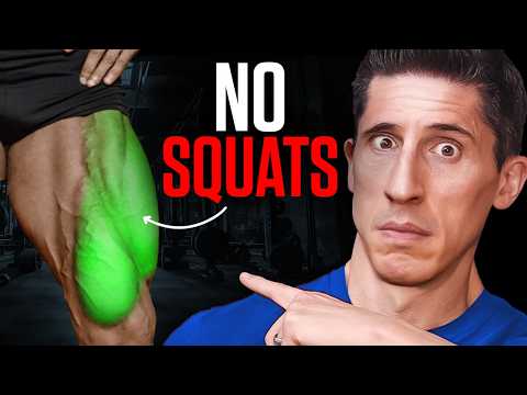 How to Get Bigger Legs WITHOUT Squats (PAIN FREE)