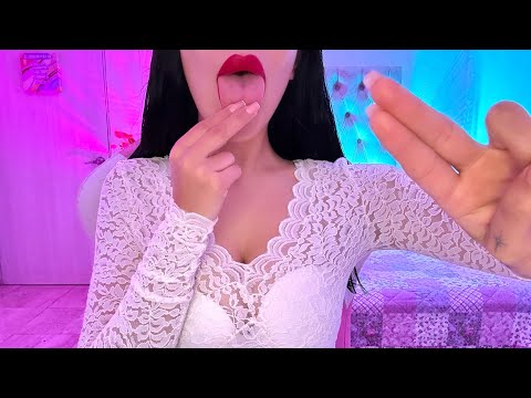 ASMR 💦LIMPIO TU CARIT4 CON S4LIVA💦
