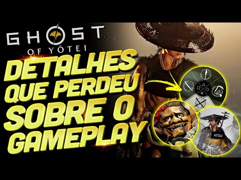 ANÁLISE DO GAMEPLAY DE GHOST OF YOTEI!!! TODOS OS DETALHES QUE VOCÊ NÃO VIU NO TRAILER