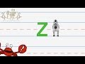 Writing the Letter Z