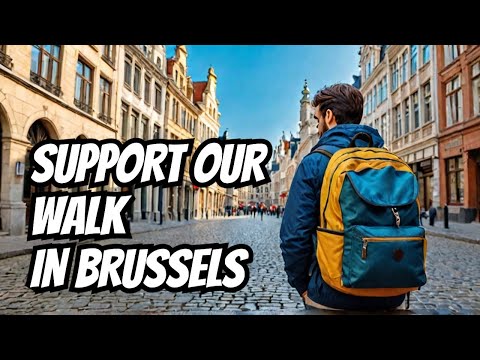 walking in brussels by Like and comment (Support please).