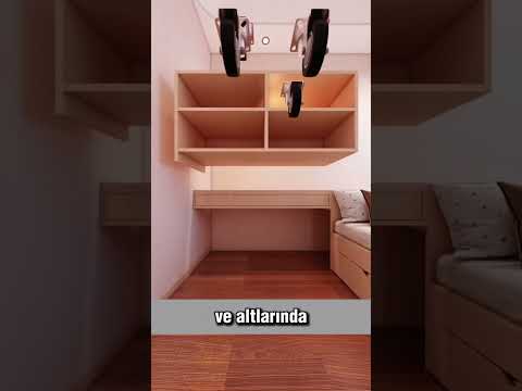 Küçük yatak odası tasarımı çocuk odası tasarımı. Genç odası tasarımı özel oda tasarımı