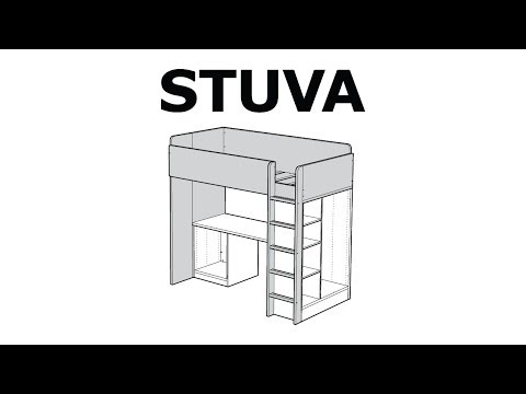 Ikea Loft Bed Assembly Instructions, Stuva Bed Frame