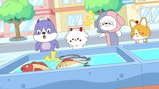 双双第1季 第56集 救魚大作戰 #星座狗聯盟 #哈小浪 #諸葛雙雙