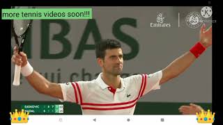 Top 8 Tennis Shots And Rallies EVER Part:1