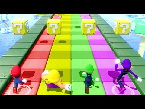 Super Mario Party Minigames - Mario Bros. vs Evil Twins