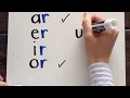 Exploring R Controlled Vowels with the Bossy R Rule