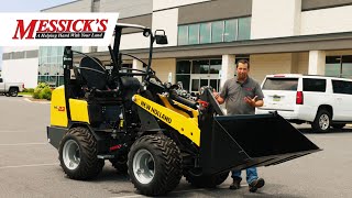 Go where others can’t. Lift what others won’t | New Holland ML23 Articulating Mini Loader