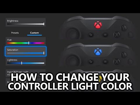 How to Change Your Controller Xbox Button LED Light Color for Elite Series 2