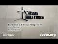Pandemic A Biblical Perspective Video