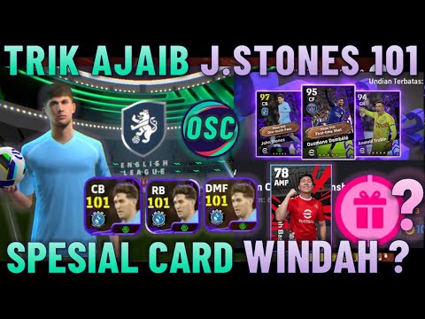 SPESIAL CARD WINDAH ? TRIK AJAIB STONES POTW UCL 101 EFOOTBALL 2025 MOBILE