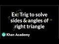 Trigonometric Functions and Triangle Properties