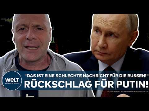 UKRAINE-KRIEG: "Das ist eine schlechte Nachricht für die Russen!" Rückschlag für Wladimir Putin!
