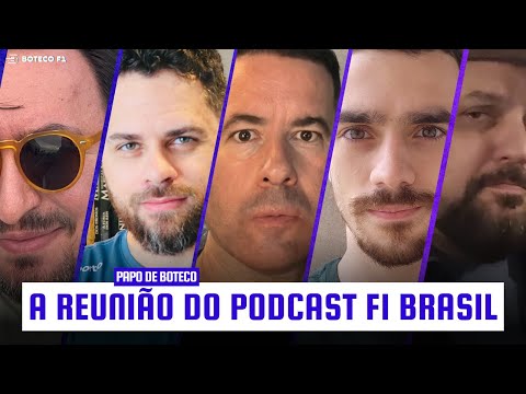 A REUNIÃO DE 12 ANOS DO PODCAST F1 BRASIL 🎙️🏎️