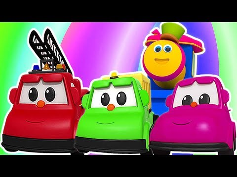 Bob Train And Color | Fun Series Kids Cartoon |  تعلم الالوان مع بوب القطار | بوب قطار فيديو تعليمي