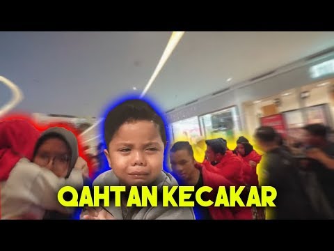 Qahtan Kena Cakar Saleha Jatuh Saat LIVE ZIGGY ZAGGA di MALL HISTERIS!!!   Gen Halilintar
