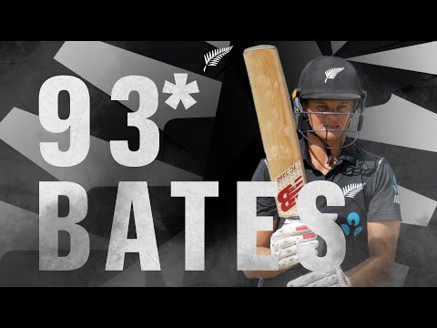 Bates Match Winning 93* | Every Ball | New Zealand v Bangladesh 2022