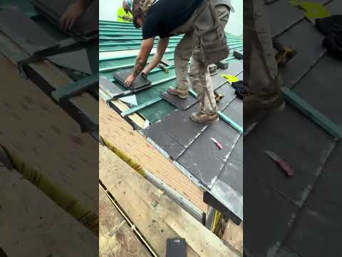 Easy as pie ?   #shorts #roofing #construction