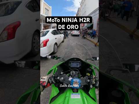 Moto De Oro H2R #motos #automobile #oro #humor #kawasaki #ninja #h2r
