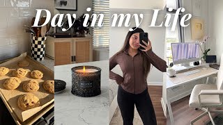 shopping, workout clothes haul, new computer & desk setup, baking and prepping for hosting!