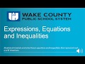 Understanding Equations and Inequalities