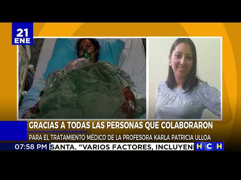 HCH y el pueblo hondureño recaudaron parte de lo que la profe Karla necesita para su cirugía