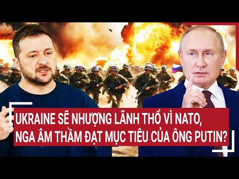 Thời sự quốc tế: Ukraine sẽ nhượng lãnh thổ vì NATO, Nga âm thầm đạt mục tiêu của ông Putin?