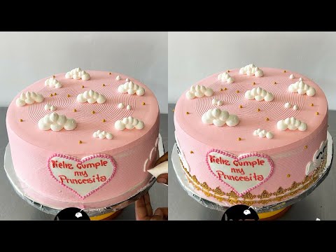 tutorial para decorar sencillo decorado de torta