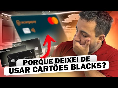 PAREI DE USAR CARTÃO BLACK! MOSTREI MEUS 5 MELHORES CARTÕES QUE TENHO!