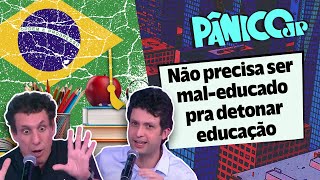 SAMY DANA E ALAN GHANI REVELAM SOLUÇÃO PARA EDUCAÇÃO NO BRASIL! REFORMA NÃO É CONSTRUÇÃO À TOA