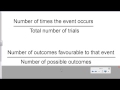 Understanding Probability Concepts