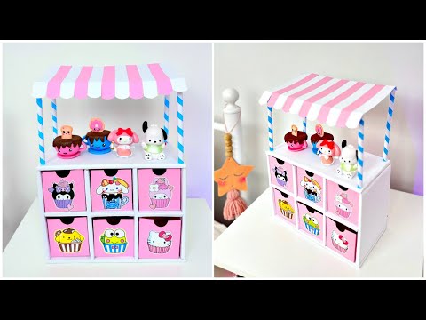 ORGANIZADOR DE ESCRITORIO CON SOPORTE PARA CUPCAKES HAZLO TÚ MISMO - ARTESANÍA SANRIO