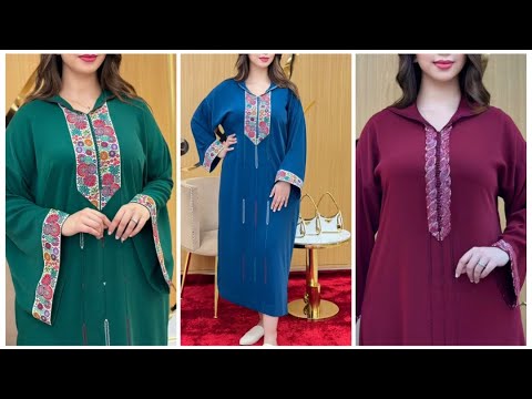 باغا تخيطي جلابة لصيف ومزال😍 حايرة فالخياطة آجي تشوفي الجديد وخودي فكرة 👌💯/ jellaba 2025