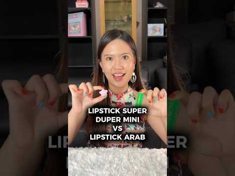Klo lu udah pernah coba belum kedua lipstik ini? Crita dong!  #lipstickmini #lipstickarab