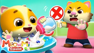 Cuidamos al Bebé | Canciones Infantiles | MeowMi Family Show Español🐱