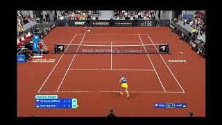 Maja Chwalinksa vs. Elina Svitolina Poland v Ukraine: 2025 BJK Cup